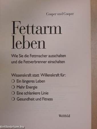 Fettarm leben