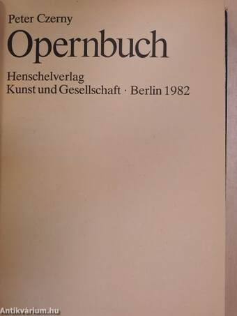 Opernbuch