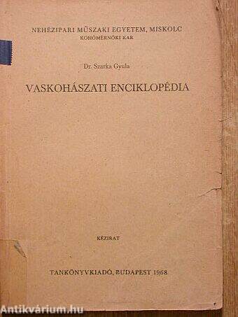 Vaskohászati enciklopédia