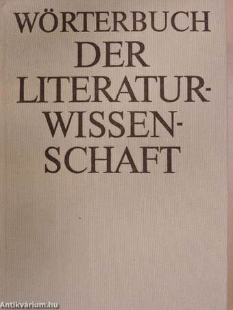 Wörterbuch der Literaturwissenschaft