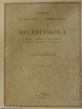 Hegedűiskola III.