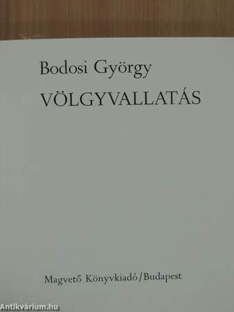 Völgyvallatás