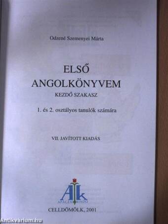 Első angolkönyvem