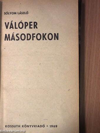 Válóper másodfokon