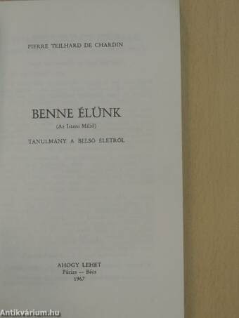 Benne élünk