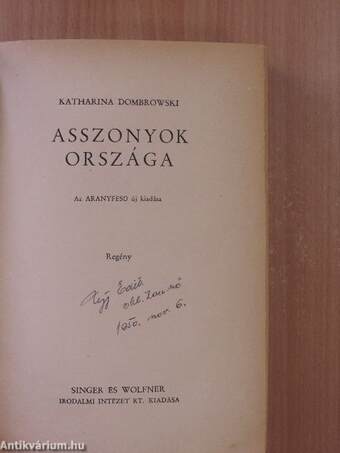 Asszonyok országa