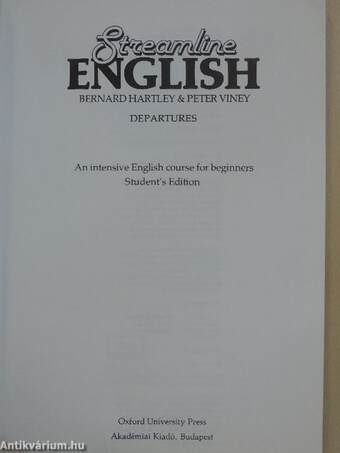 Streamline English Departures - Student's Edition