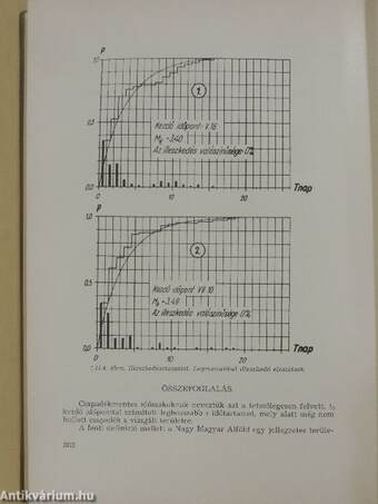 A matematikai statisztika alkalmazása a hidrológiában