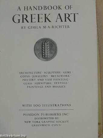 A Handbook of Greek Art