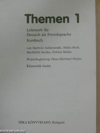 Themen 1 - Kursbuch