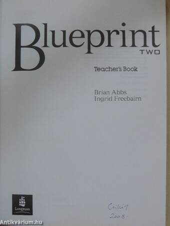 Blueprint Two - Teacher's Book