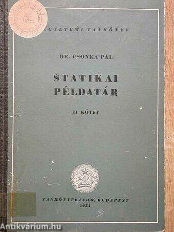 Statikai példatár II.