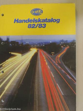 Hella Handelskatalog 82/83