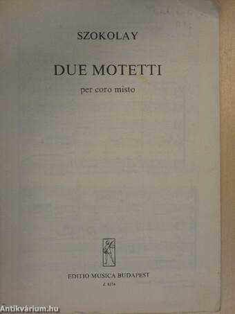 Due Motetti