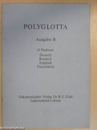 Polyglotta - Ausgabe B