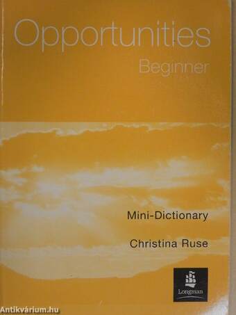 Opportunities - Beginner - Mini-Dictionary
