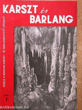 Karszt és Barlang 1982. I.