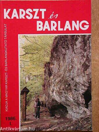 Karszt és Barlang 1986. I.