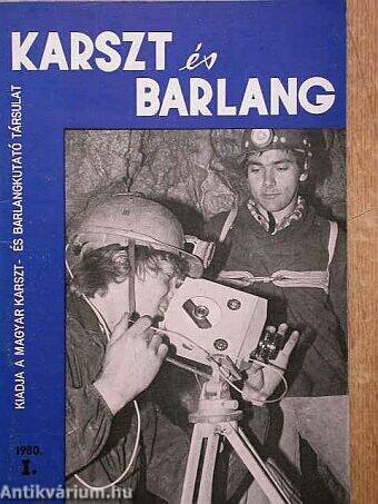 Karszt és Barlang 1980. I.
