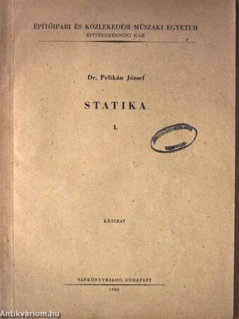 Statika I-II.