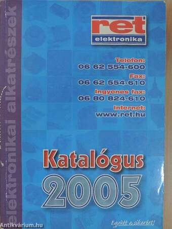 Elektronikai alkatrészek - Katalógus 2005