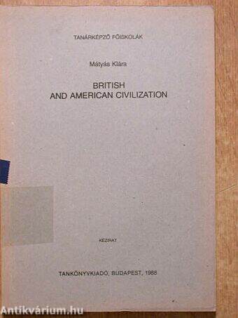 British and American Civilization