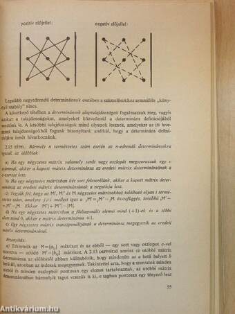 Klasszikus és lineáris algebra