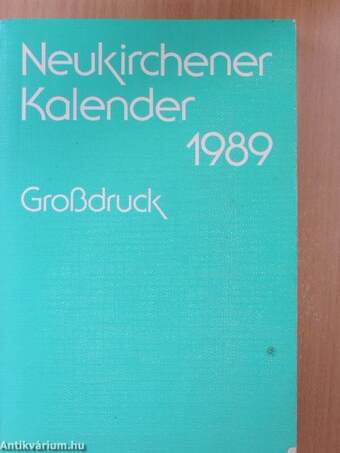 Neukirchener Kalender 1989