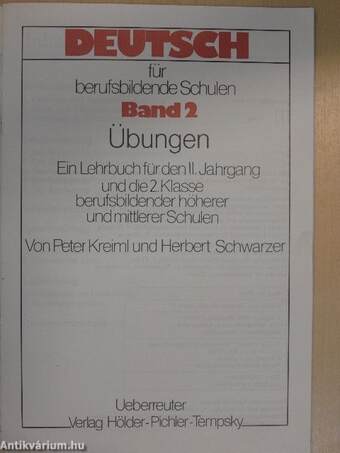 Deutsch für berufsbildende Schulen 2 - Übungen