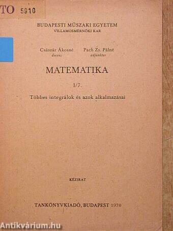 Matematika I/7.