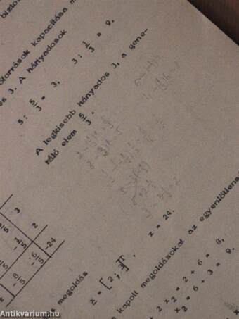 Alkalmazott matematika III/2.