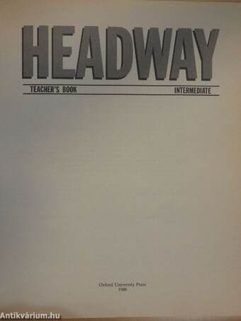 Headway - Intermediate - Teacher's Book