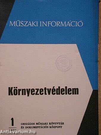 Környezetvédelem 1977/1-24.