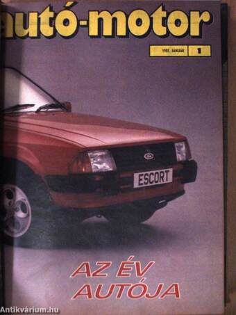 Autó-Motor 1981. (nem teljes évfolyam)/Autó-Motor Magazin 1981. nyár