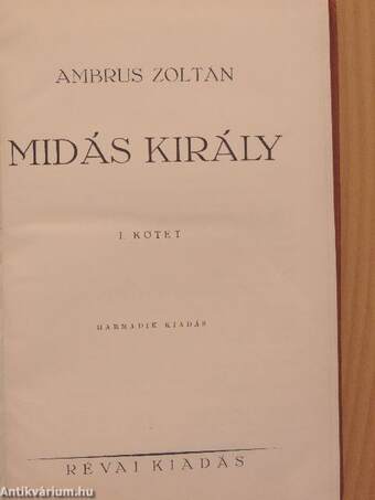 Midás király I-II.