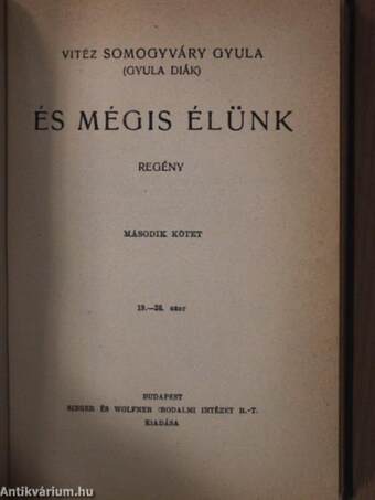 És mégis élünk I-II.