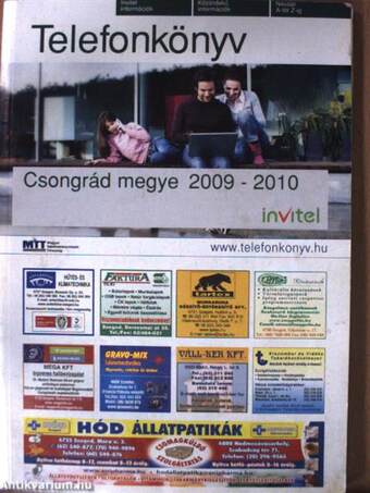 Arany Oldalak/Telefonkönyv - Csongrád megye 2009-2010.