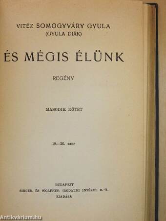 És mégis élünk I-II.