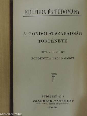 A gondolatszabadság története