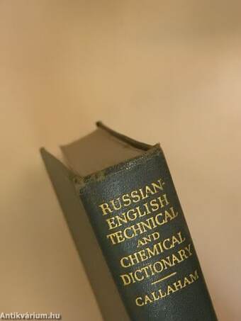 Russian-English Technical and Chemical Dictionary