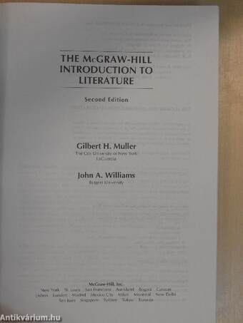 The McGraw-Hill Introduction to Literature