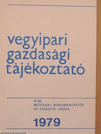 Vegyipari Gazdasági Tájékoztató 1979/2.