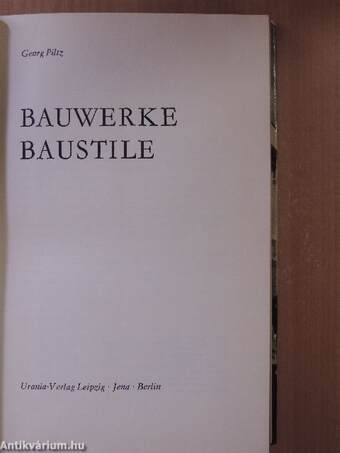 Bauwerke-Baustile