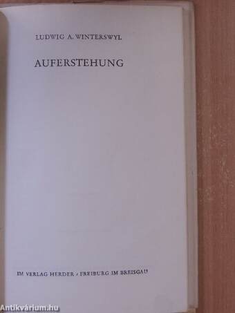 Auferstehung