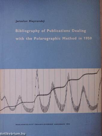 Bibliography of Publications Dealing with the Polarographic Method in 1959