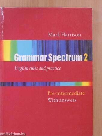 Grammar Spectrum 2. - Pre-intermediate with answers