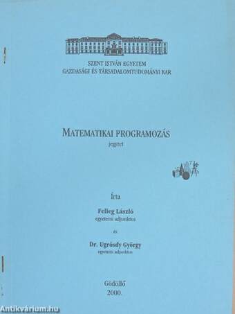 Matematikai programozás