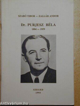 Dr. Purjesz Béla