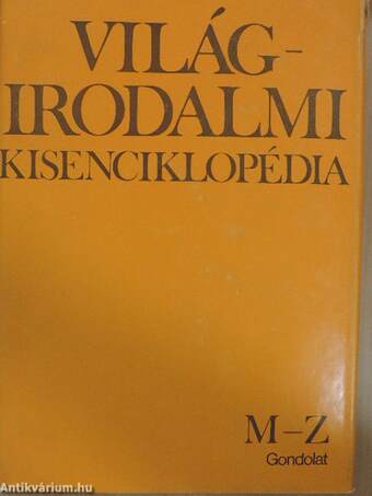 Világirodalmi Kisenciklopédia II. (töredék)