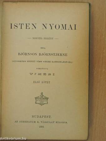 Isten nyomai I-II.